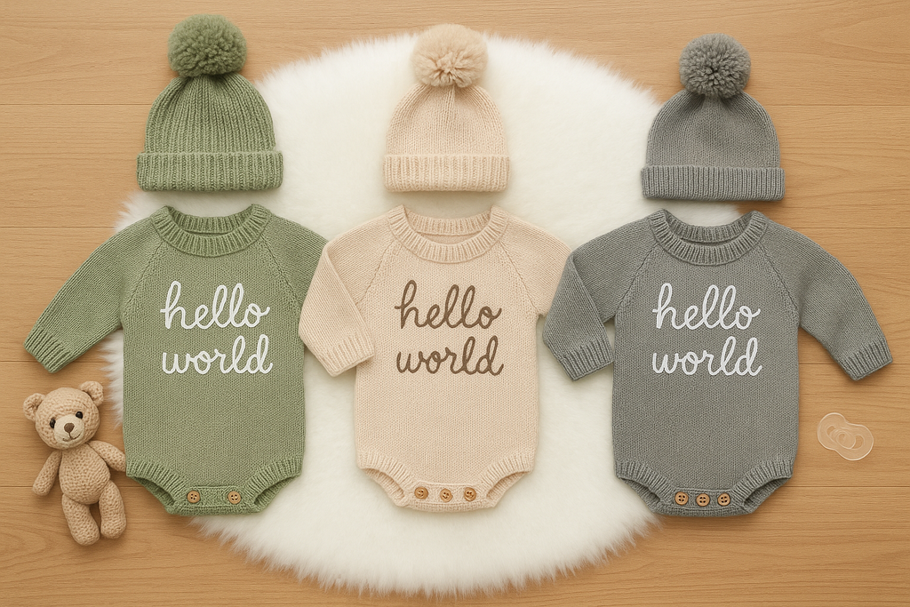 Newborn Knitted Outfit