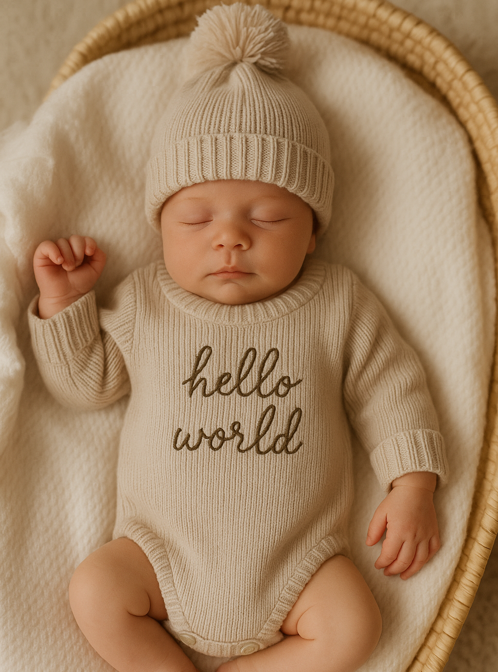 Newborn Knitted Outfit