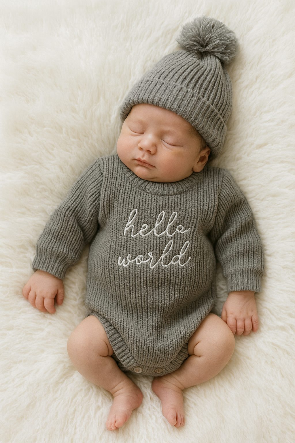 Newborn Knitted Outfit