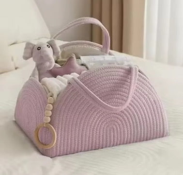 Macrame Rainbow Caddy