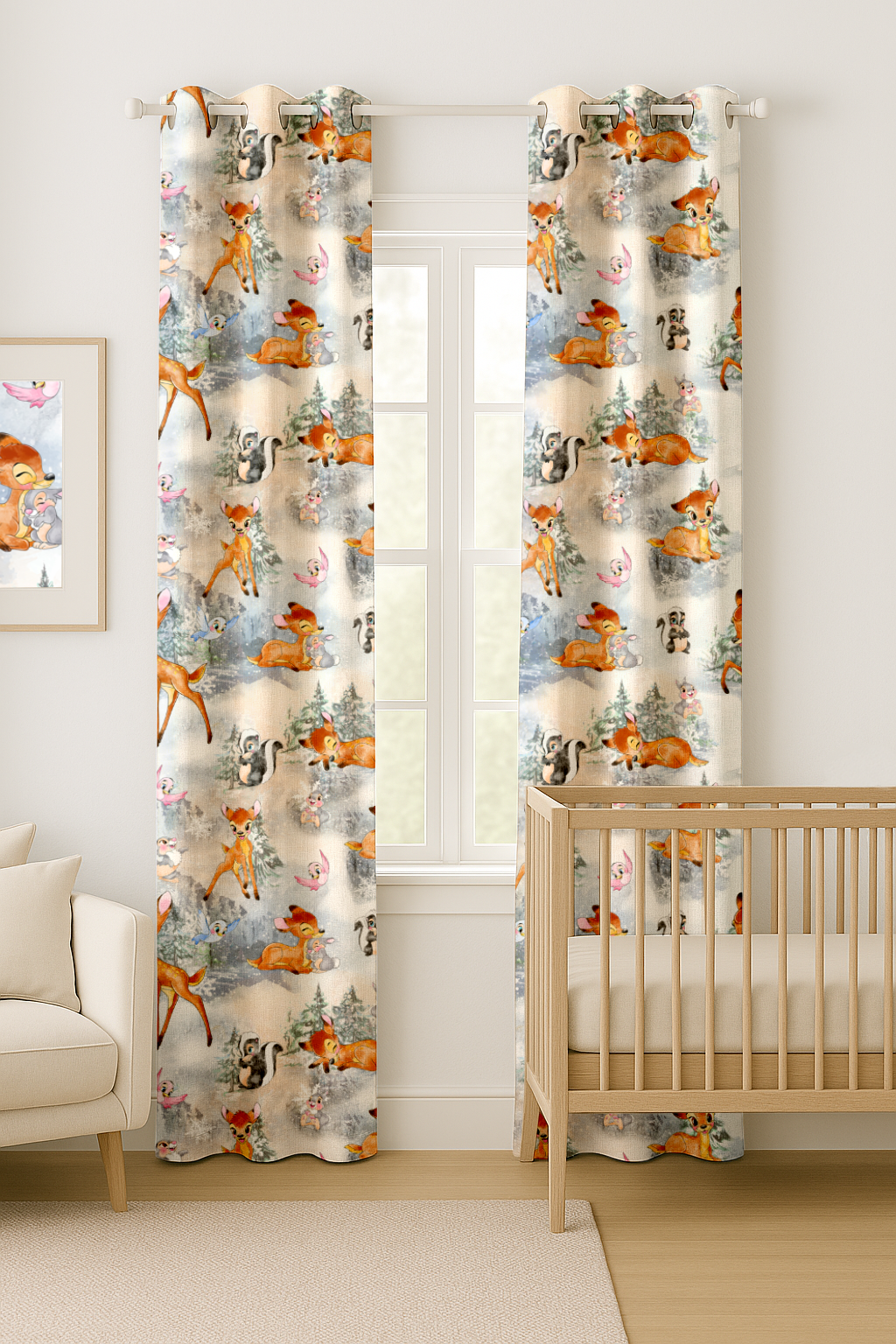 Woodland Fawn Curtains
