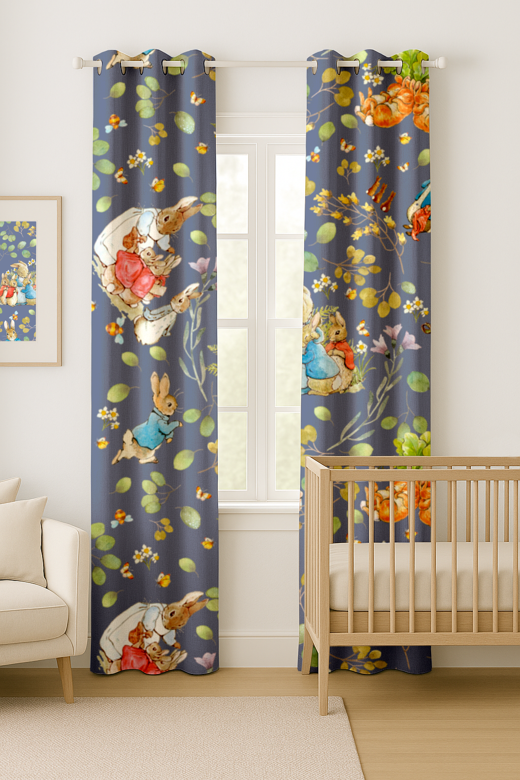 Peter Rabbit Dusk Curtains
