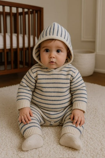 Korean Style Knitted Romper