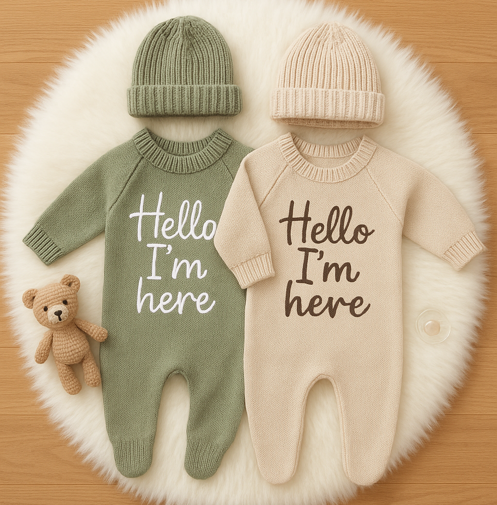 Newborn Knitted Outfit