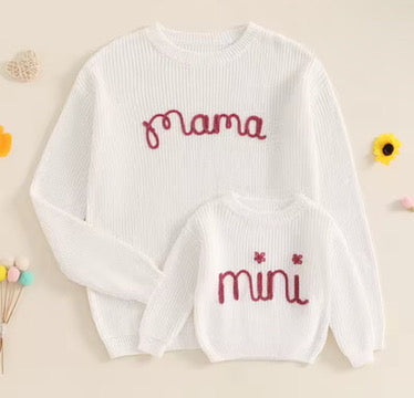 Matching Mama And Mini Jumpers