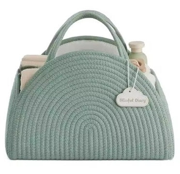 Macrame Rainbow Caddy