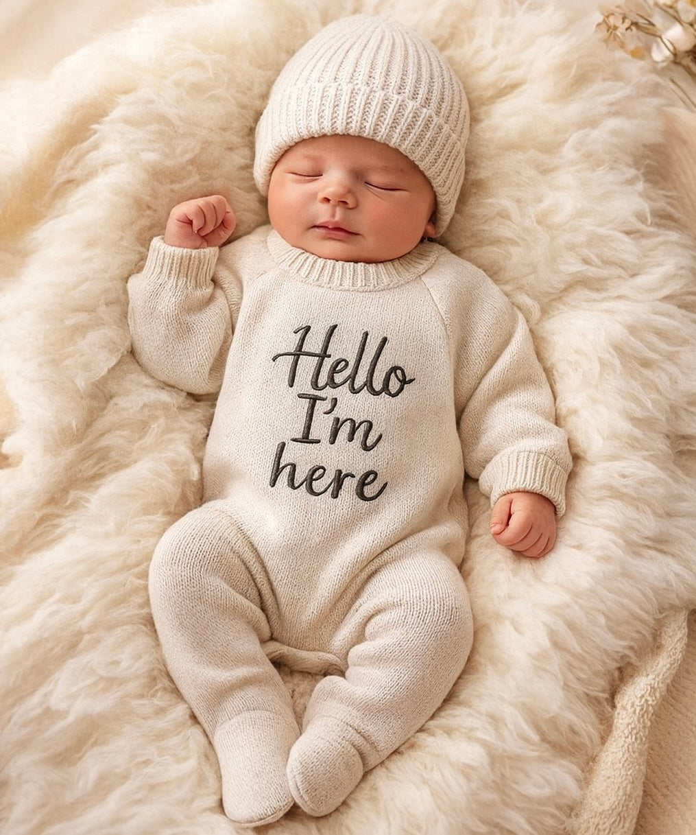 Newborn Knitted Outfit