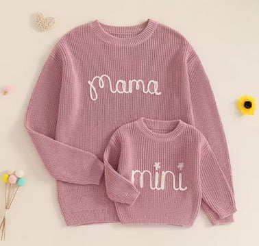 Matching Mama And Mini Jumpers