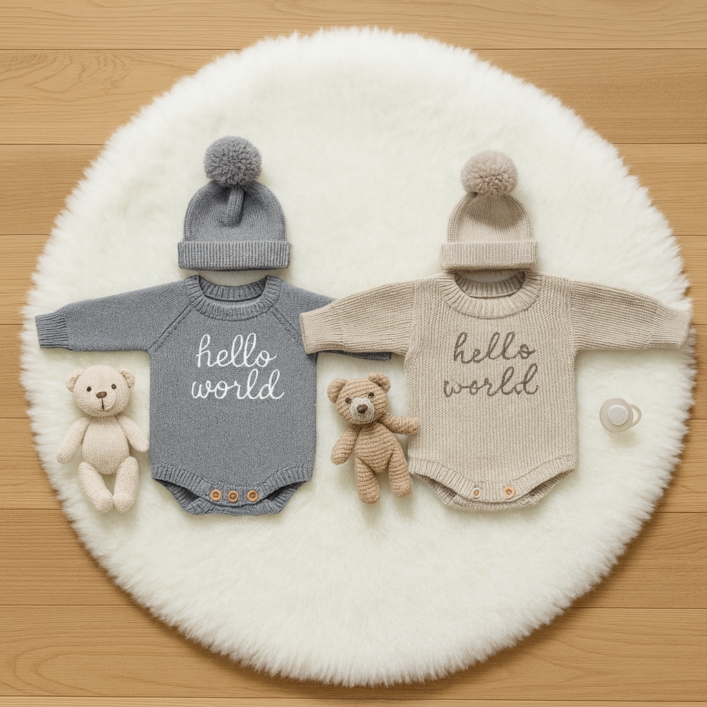 Newborn Knitted Outfit