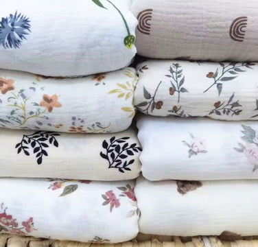 Tassel Muslin Blanket