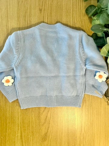 Floral Knitted Cardigan