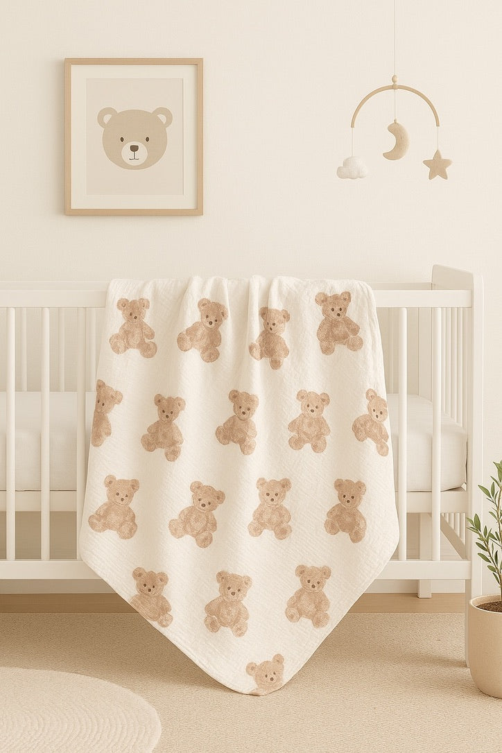 100x100cm Muslin Swaddle Blanket