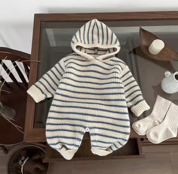 Korean Style Knitted Romper