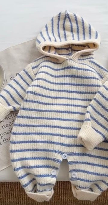 Korean Style Knitted Romper