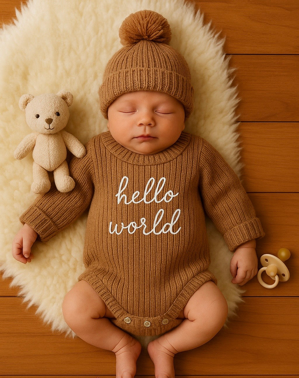 Newborn Knitted Outfit