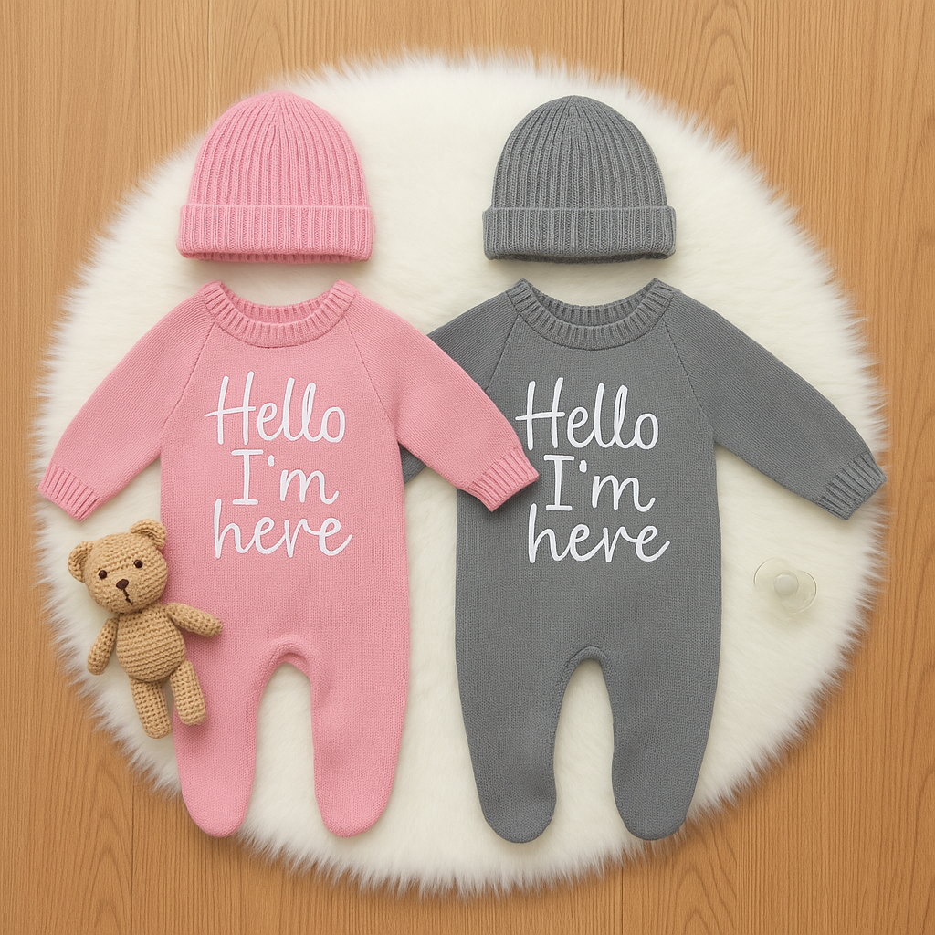 Newborn Knitted Outfit