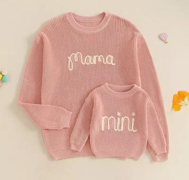 Matching Mama And Mini Jumpers