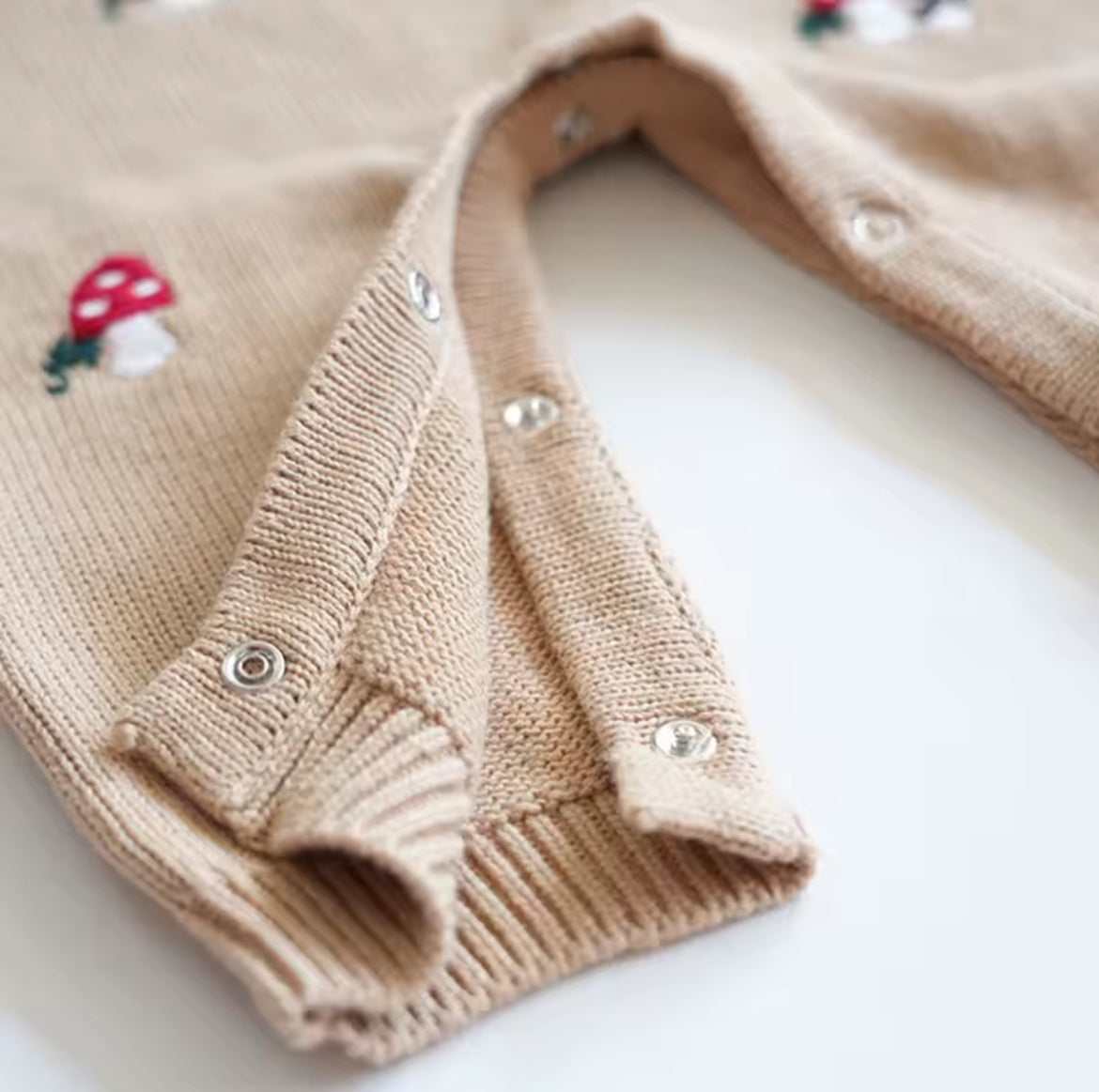 Toadstool Knitted Romper