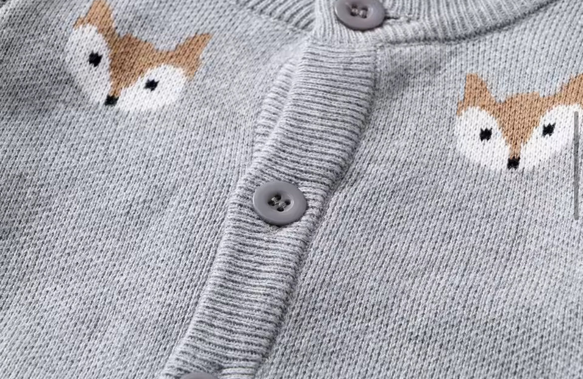 Hedgehog Knitted Romper