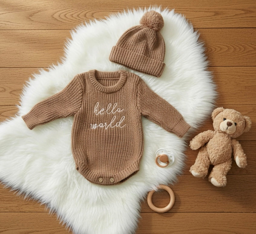 Newborn Knitted Outfit