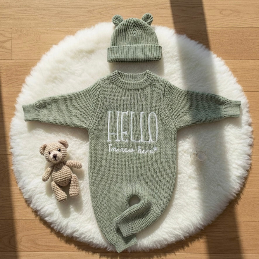 Newborn Knitted Outfit
