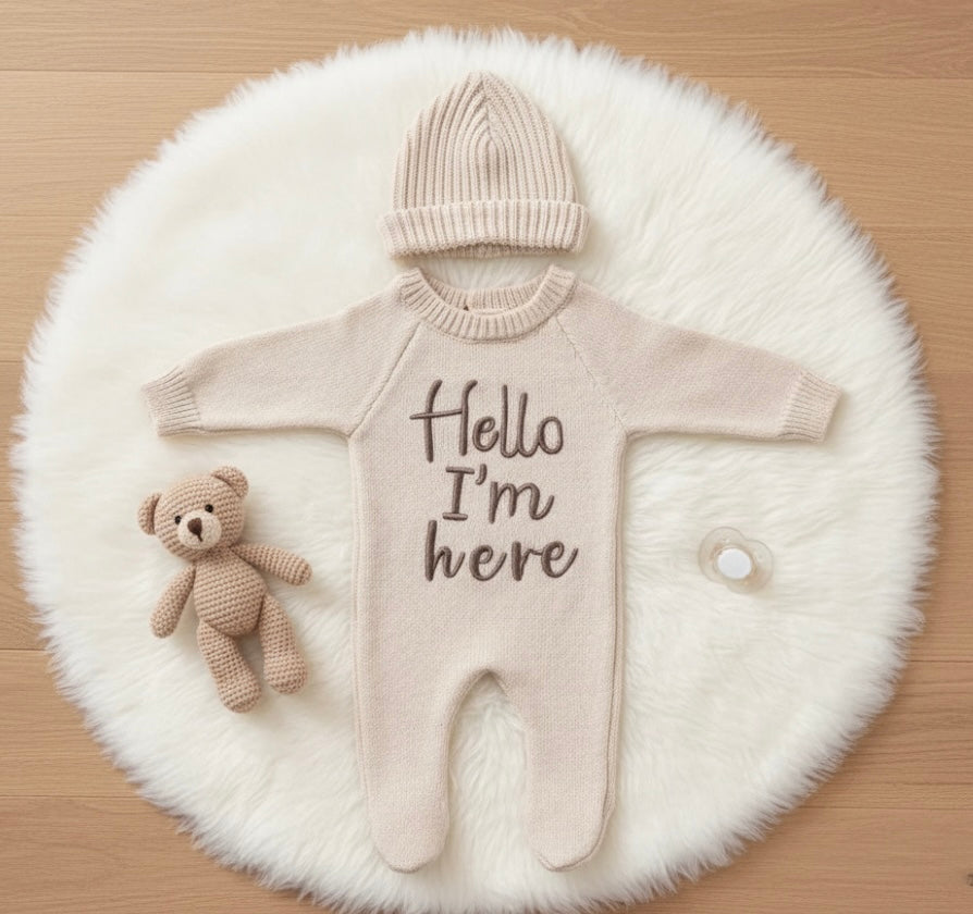 Newborn Knitted Outfit