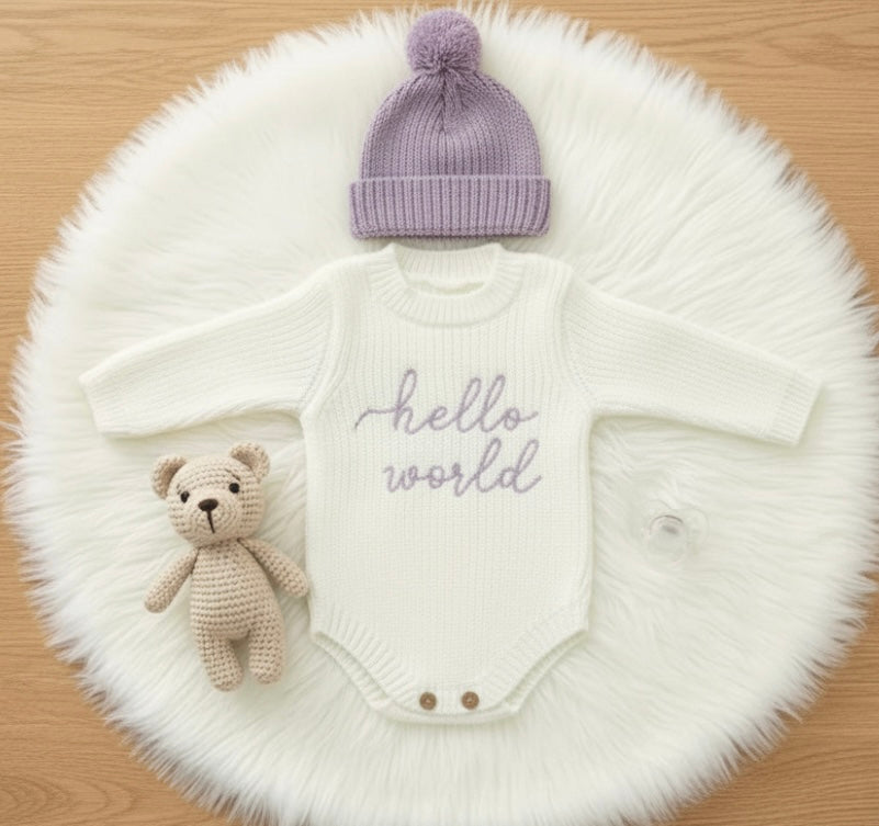 Newborn Knitted Outfit
