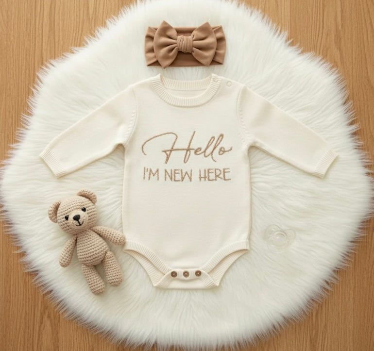 Newborn Knitted Outfit