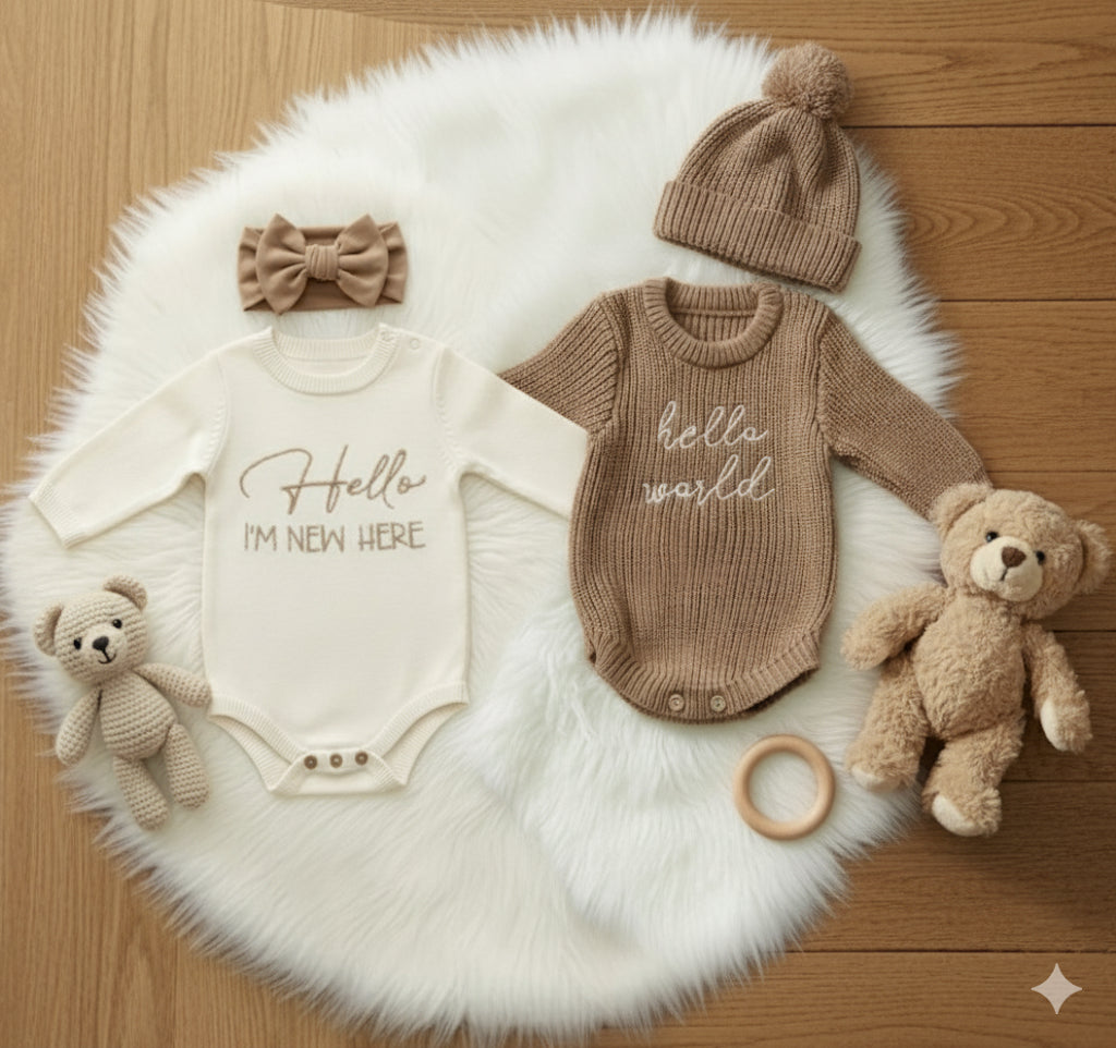 Newborn Knitted Outfit