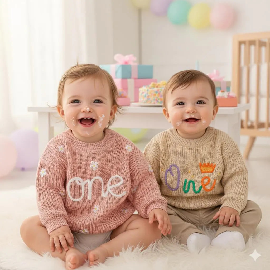 Custom 1st Birthday Jumper