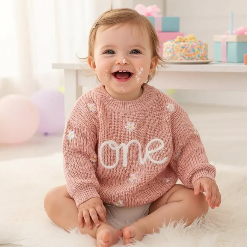 Custom 1st Birthday Jumper