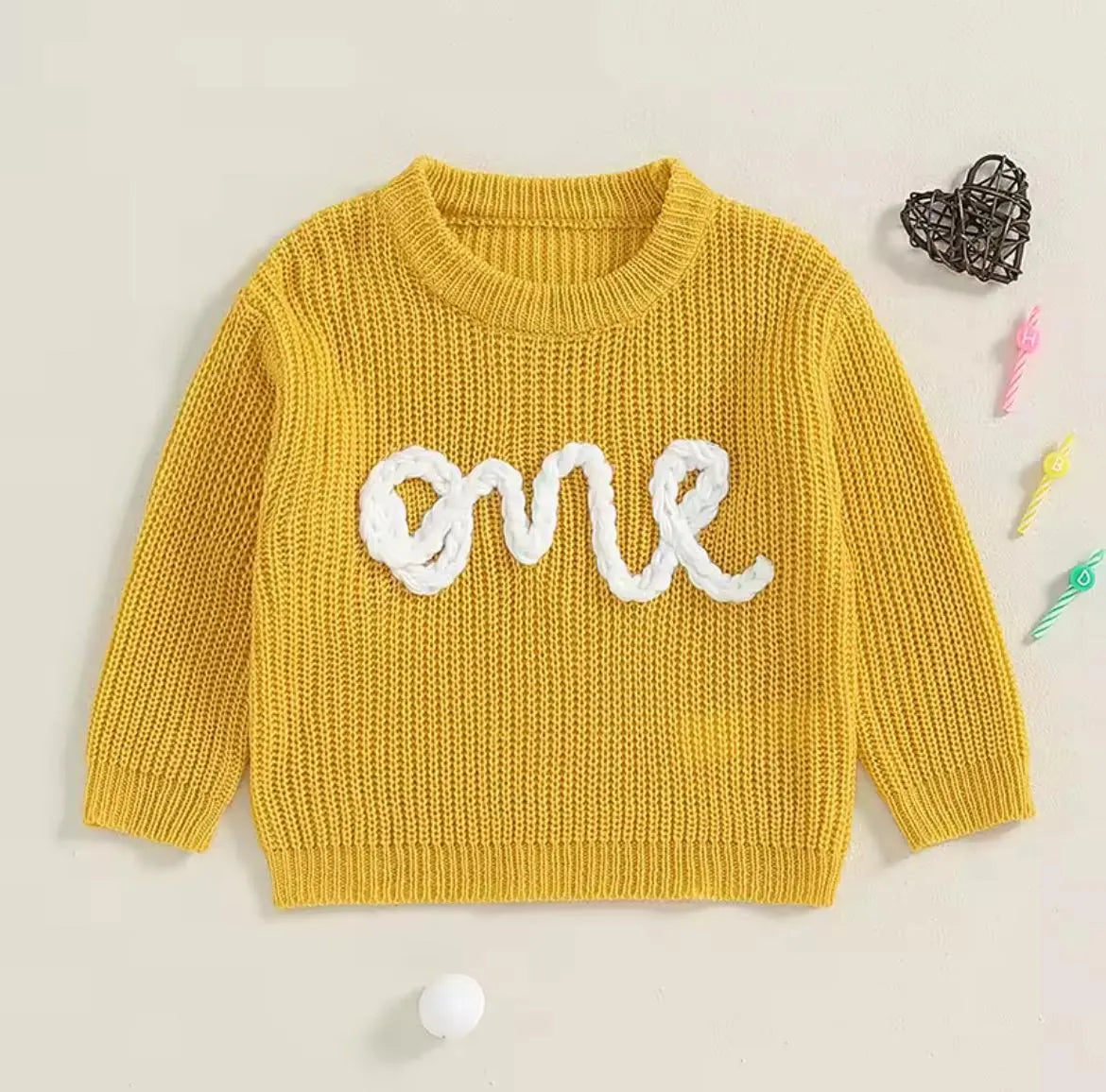 Custom 1st Birthday Jumper
