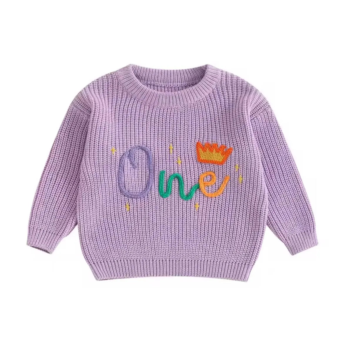 Custom 1st Birthday Jumper