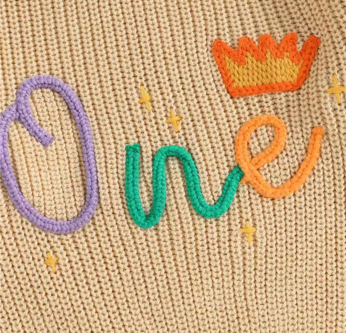 Custom 1st Birthday Jumper